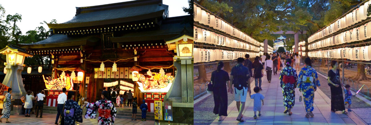 湊川神社 神戸 夏まつり 縁日 祭り