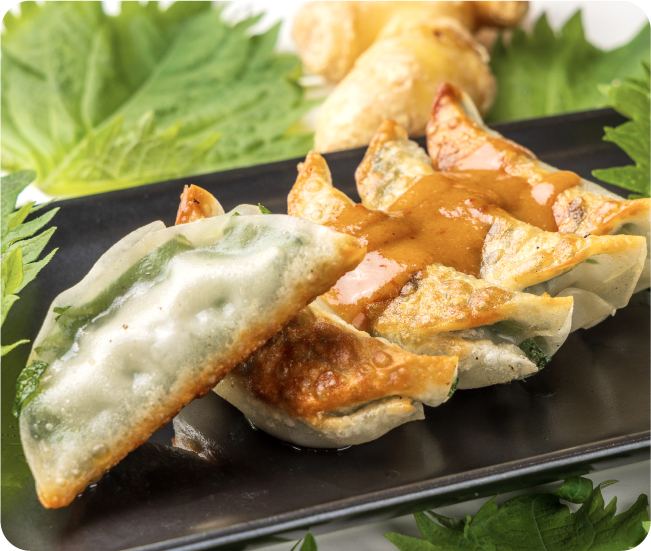 ヒロの贅沢しそ巻き餃子