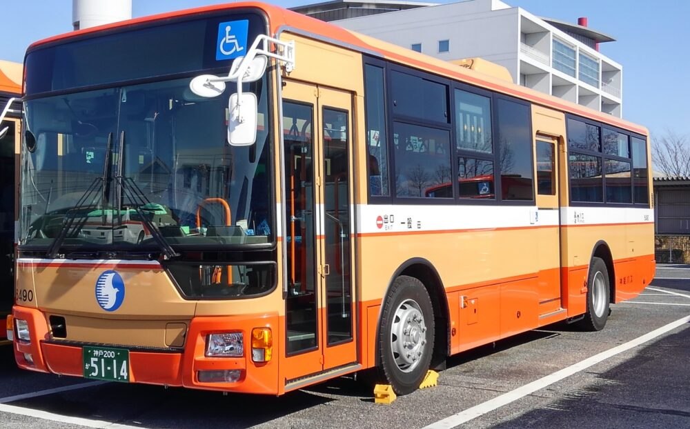 神姫バスの路線バス車両