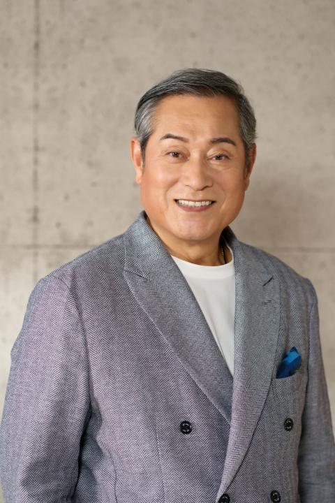 義士行列に特別出演する俳優の松平健さん