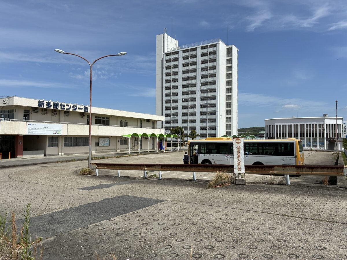 舞子高校前回転地用地の様子