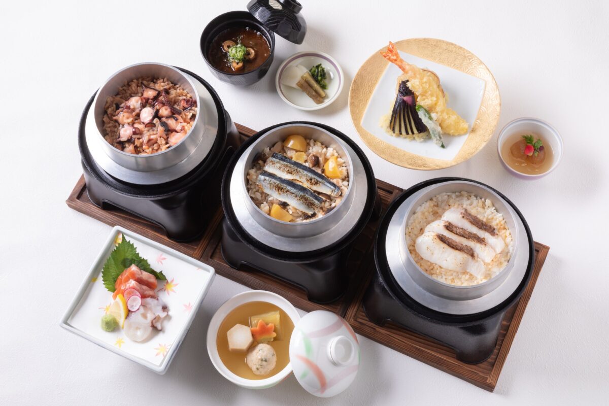 3種類から選べる釜炊き御膳