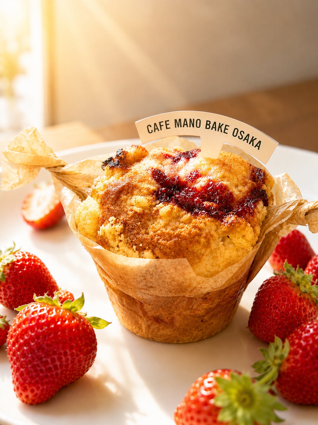 CAFE MANO BAKE OSAKAのマフィンとクッキー