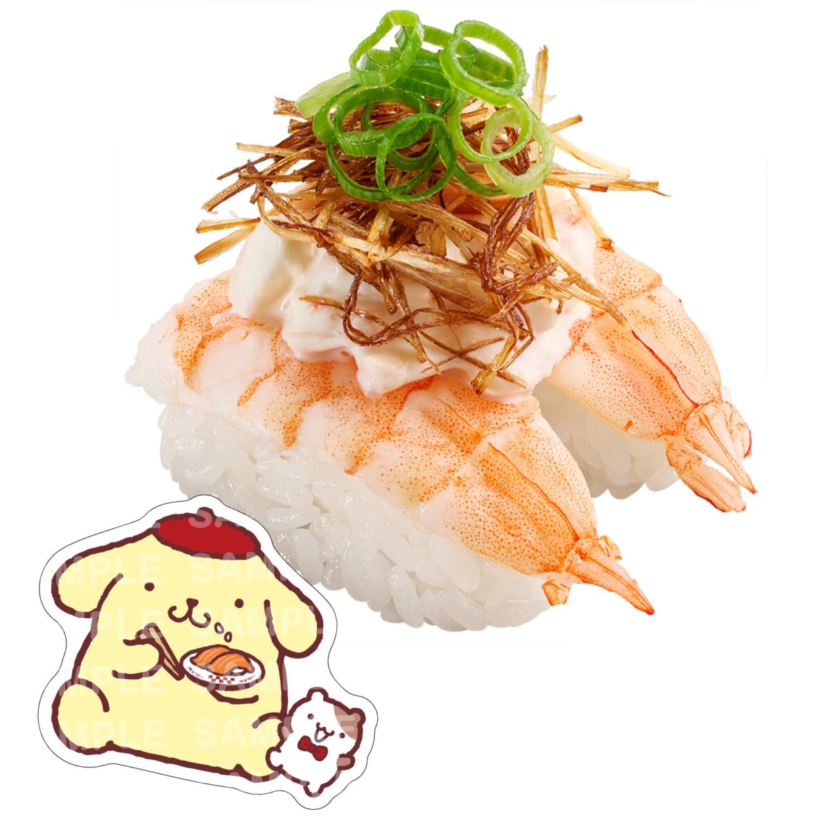 コラボピック付き エビエビサラダ