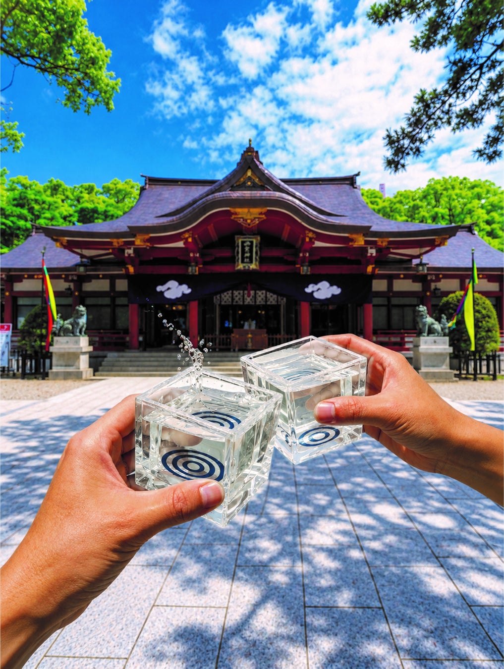 30回記念の特製アクリルクリア枡