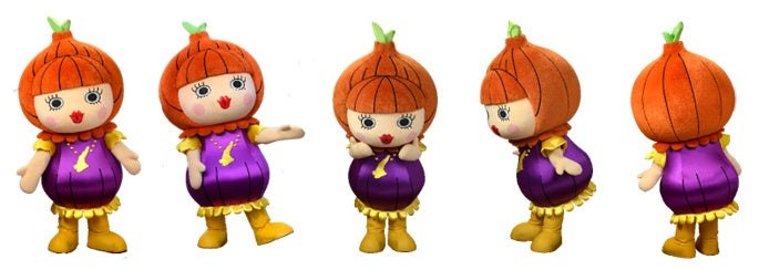 淡路ハイウェイオアシスの公認ゆるキャラ「淡路タマ子さん」