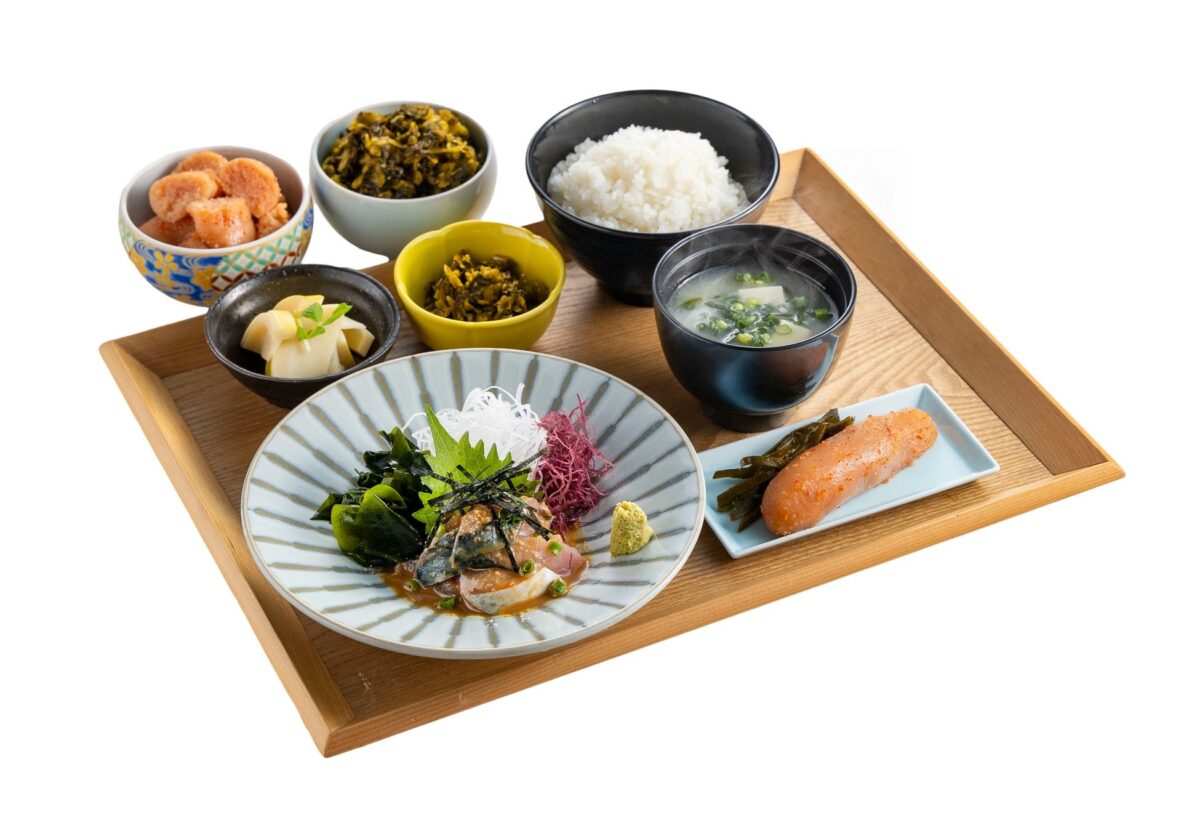 博多名物 胡麻さば定食