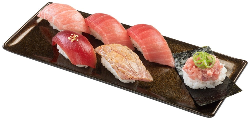 天然インド鮪6貫盛り