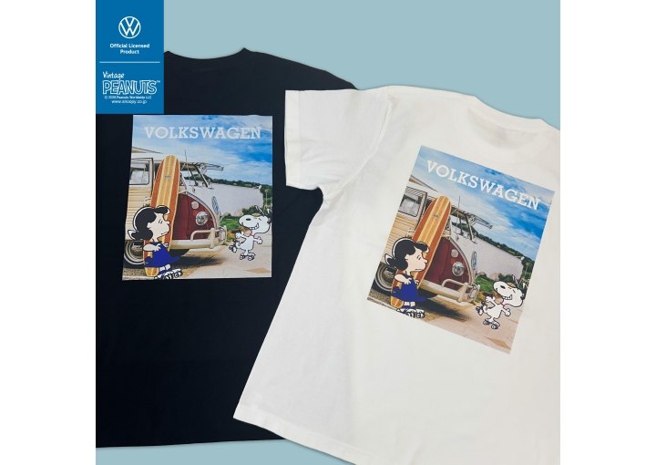 フォト風デザインのコラボTシャツ