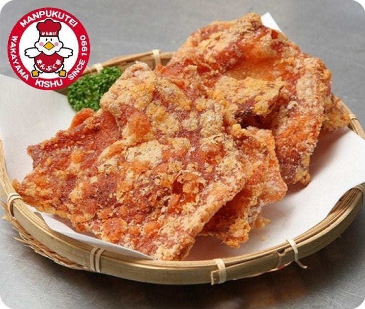 紀州からあげ まんぷく亭のとり皮せんべい