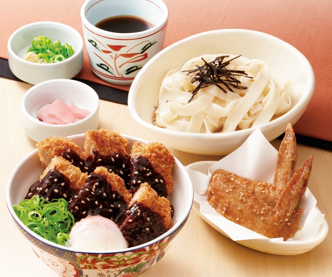 味噌ひれかつ丼セット