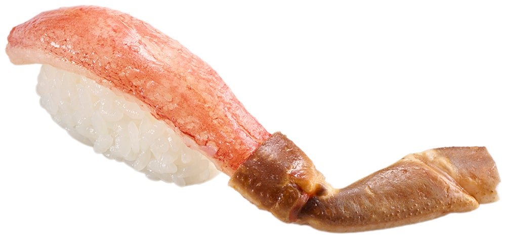 大型生本ずわい蟹の握り