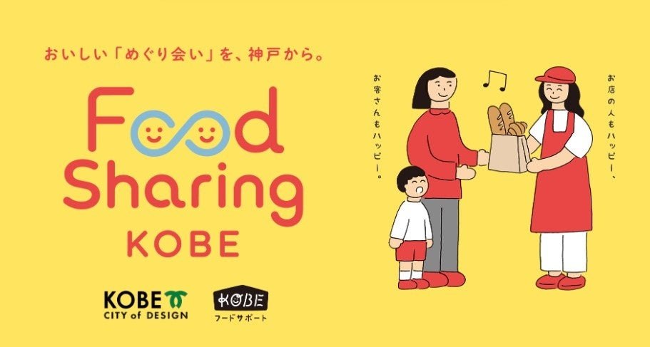 神戸市のフードシェアリング事業のロゴ