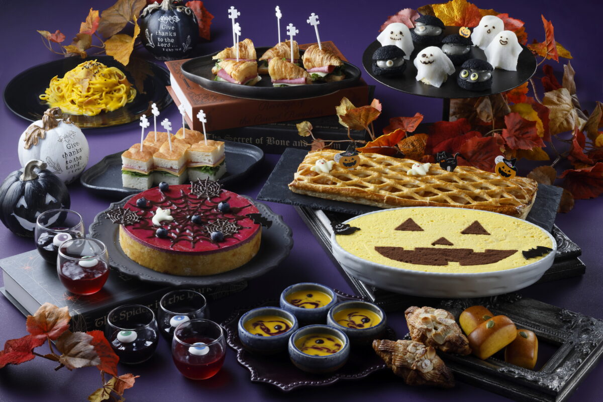 ホテルオークラ 神戸 ビュッフェ ブッフェ スイーツ ハロウィン