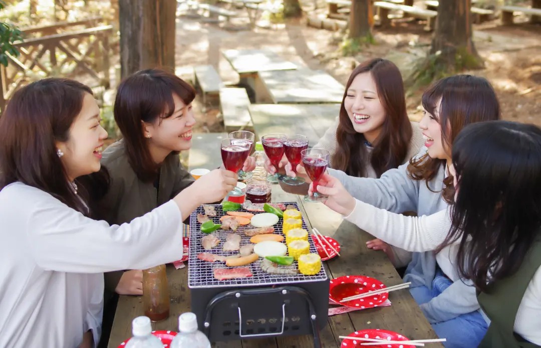 六甲山 アスレチック GREENIA 神戸 BBQ バーベキュー 無料