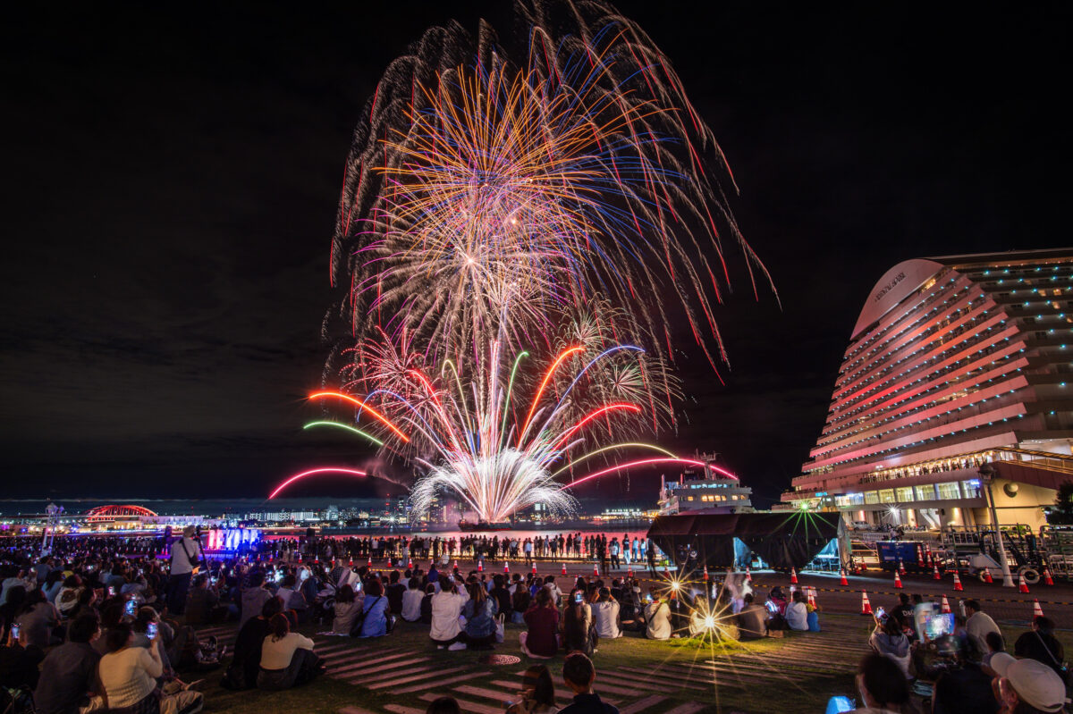 みなとHANABI 花火 神戸 神戸港 三宮 スタンプラリー