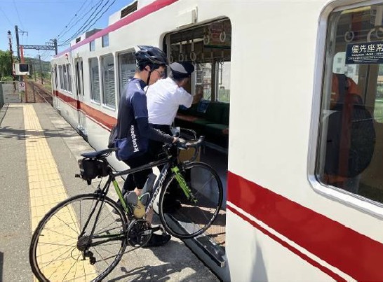 サイクルトレイン 神戸電鉄 神鉄 自転車 サイクリング