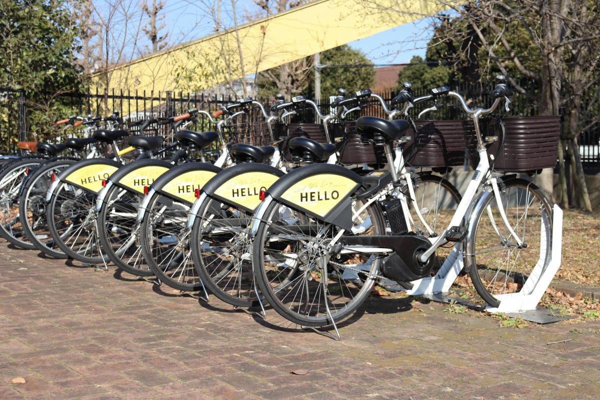 ポーアイ ポートアイランド 神戸 リボーンプロジェクト シェアサイクル レンタサイクル 自転車 