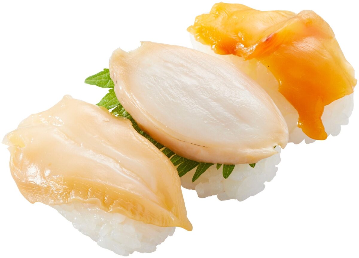 3種の貝食べ比べ