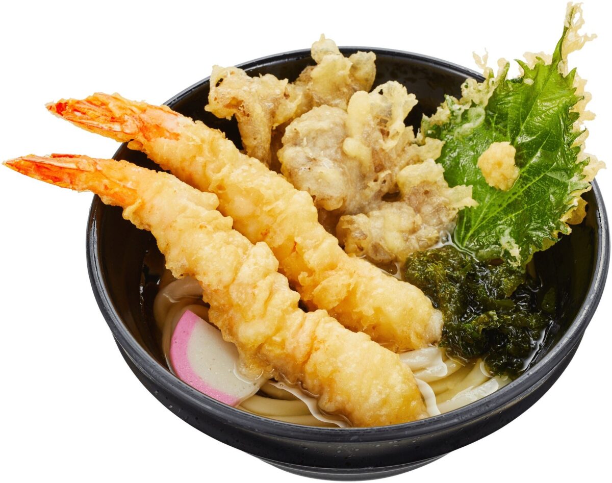 贅沢 大えび天入りうどん“秋”