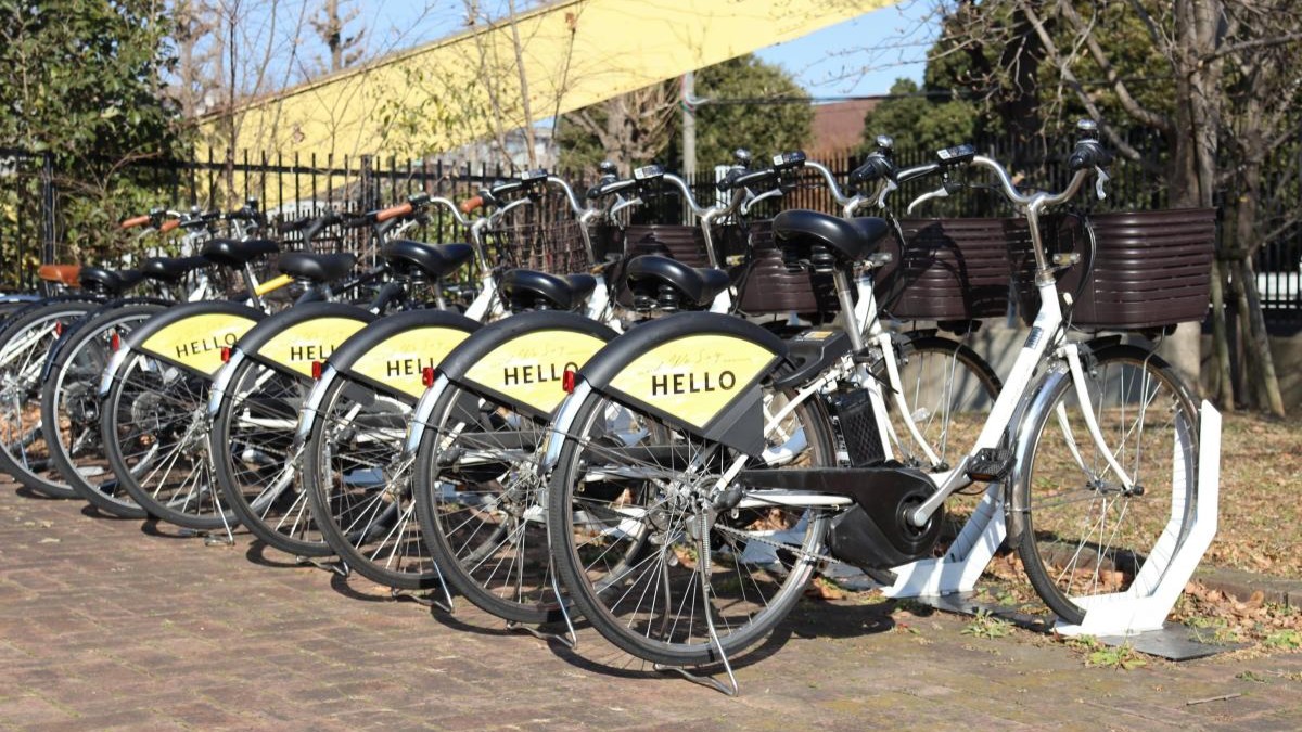 ポーアイ ポートアイランド 神戸 リボーンプロジェクト シェアサイクル レンタサイクル 自転車