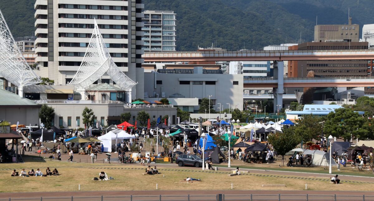 アウトドアデイジャパン 神戸 メリケンパーク イベント アウトドア キャンプ 