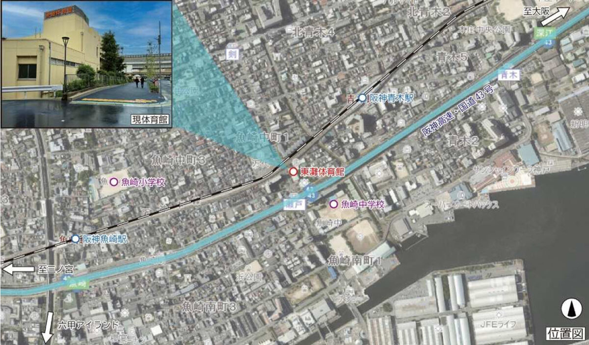 神戸市 東灘体育館 再整備 意見 募集