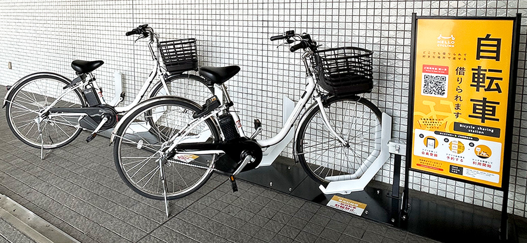 ポーアイ ポートアイランド 神戸 リボーンプロジェクト シェアサイクル レンタサイクル 自転車 