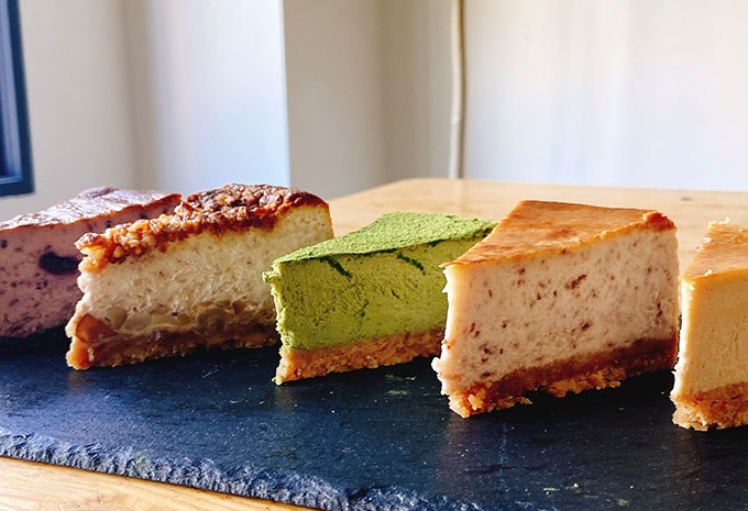 LE SHIMIKIのバスクチーズケーキ