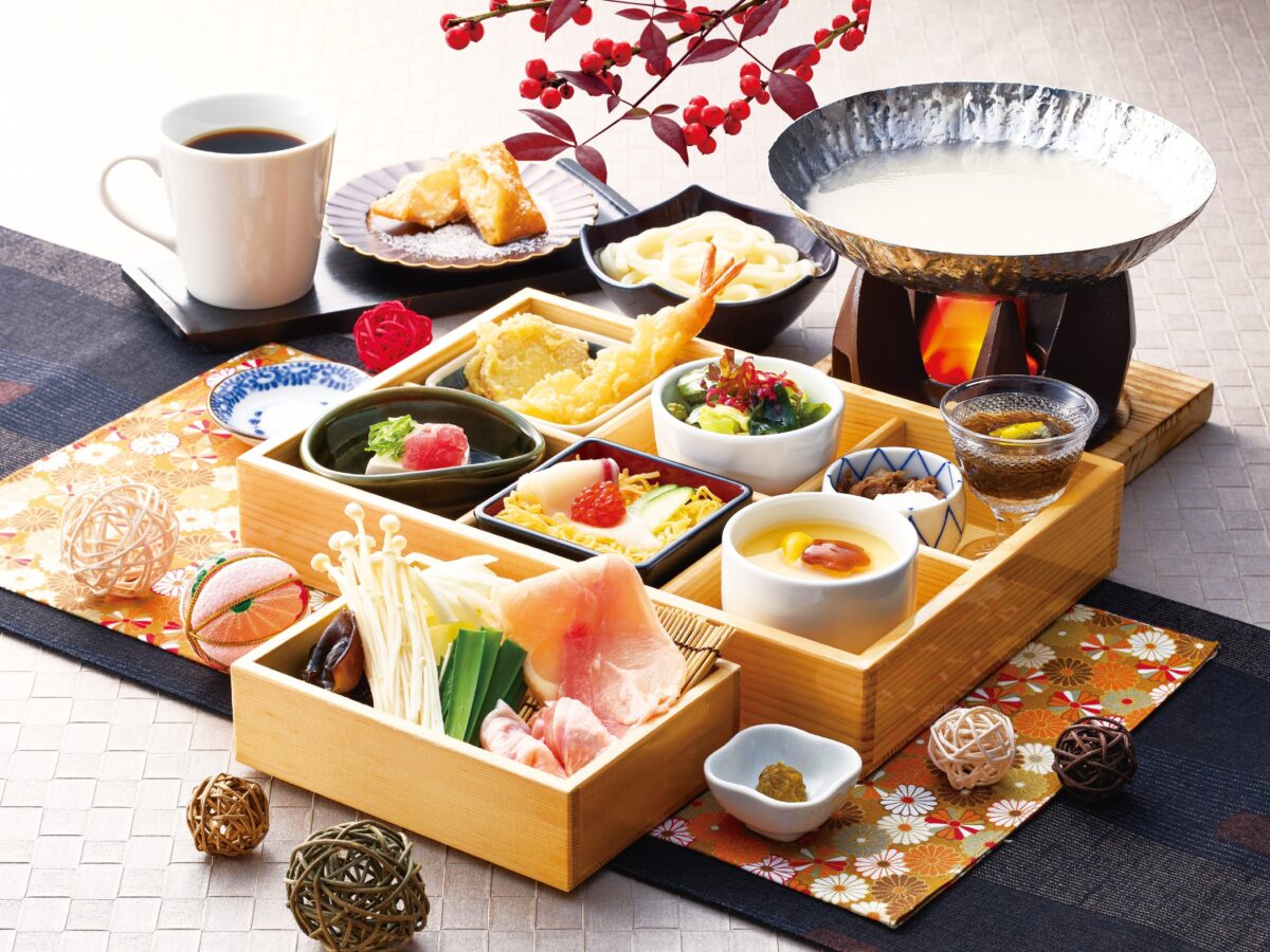冬のゆず庵松花堂ランチ