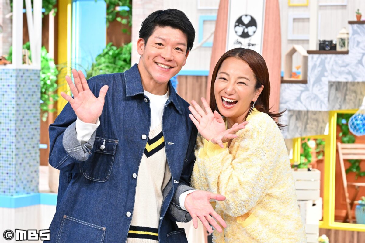 住人十色のMC 駿河太郎さんと三船美佳さん
