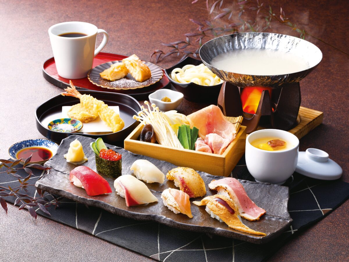 冬の上寿司御膳