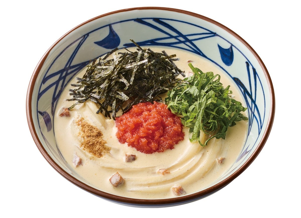 明太クリームうどん（温）