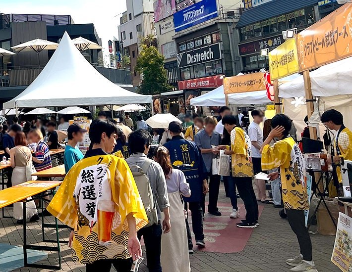 過去のクラフトビール総選挙の会場のにぎわい