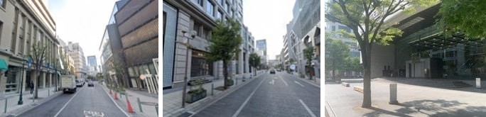 旧居留地テラスデイズの3つの会場