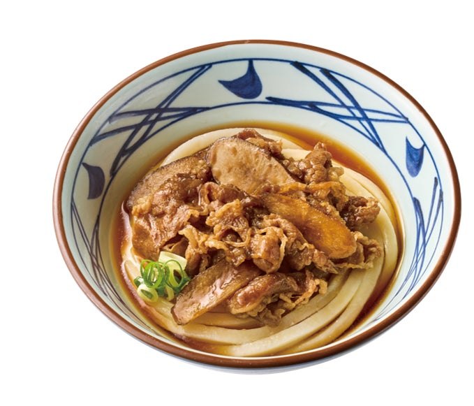 肉ごぼうぶっかけうどん