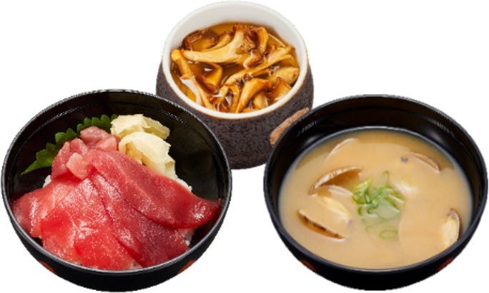 まぐろ2種食べ比べ 鉄火小丼セット