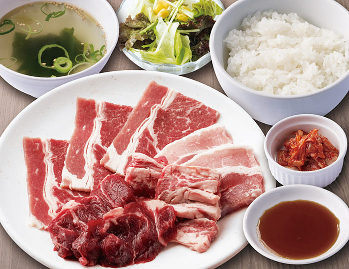 焼肉 ぐりぐり家 伊川谷 神戸 西区 夜定食