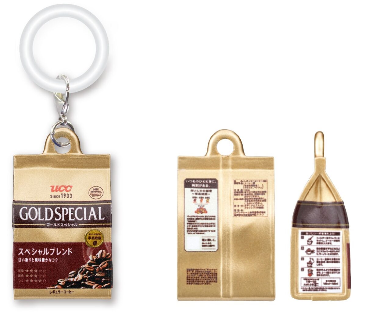 UCC 上島珈琲 ガチャ めじるし アクセサリー 発売 神戸