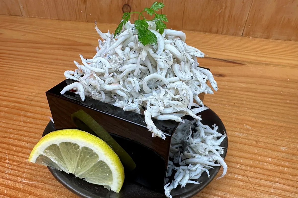 きんちゃく家の釜揚げしらす