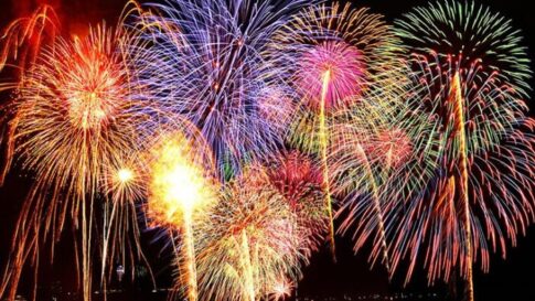 ルミナス神戸2 花火クルーズ 淡路市花火大会