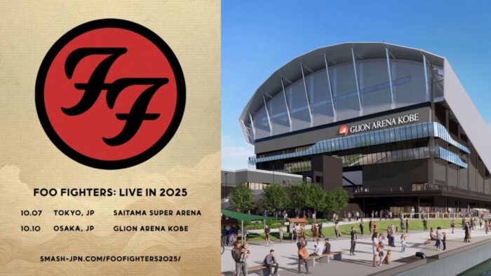 FOO FIGHTERS フー ファイターズ 来日公演 ライブ ジーライオンアリーナ神戸 神戸 兵庫 大阪
