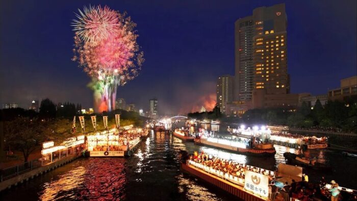 大阪天満宮 天神祭 日本三大祭り 大阪三大夏祭り 大阪