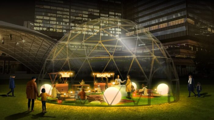 グラングリーン大阪 グランフロント大阪 うめきた 大阪 クリスマス ミッフィー イルミネーション サンタクロース イベント