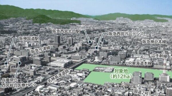 西宮市 津門飯田町 再開発 整備 森永乳業工場跡地